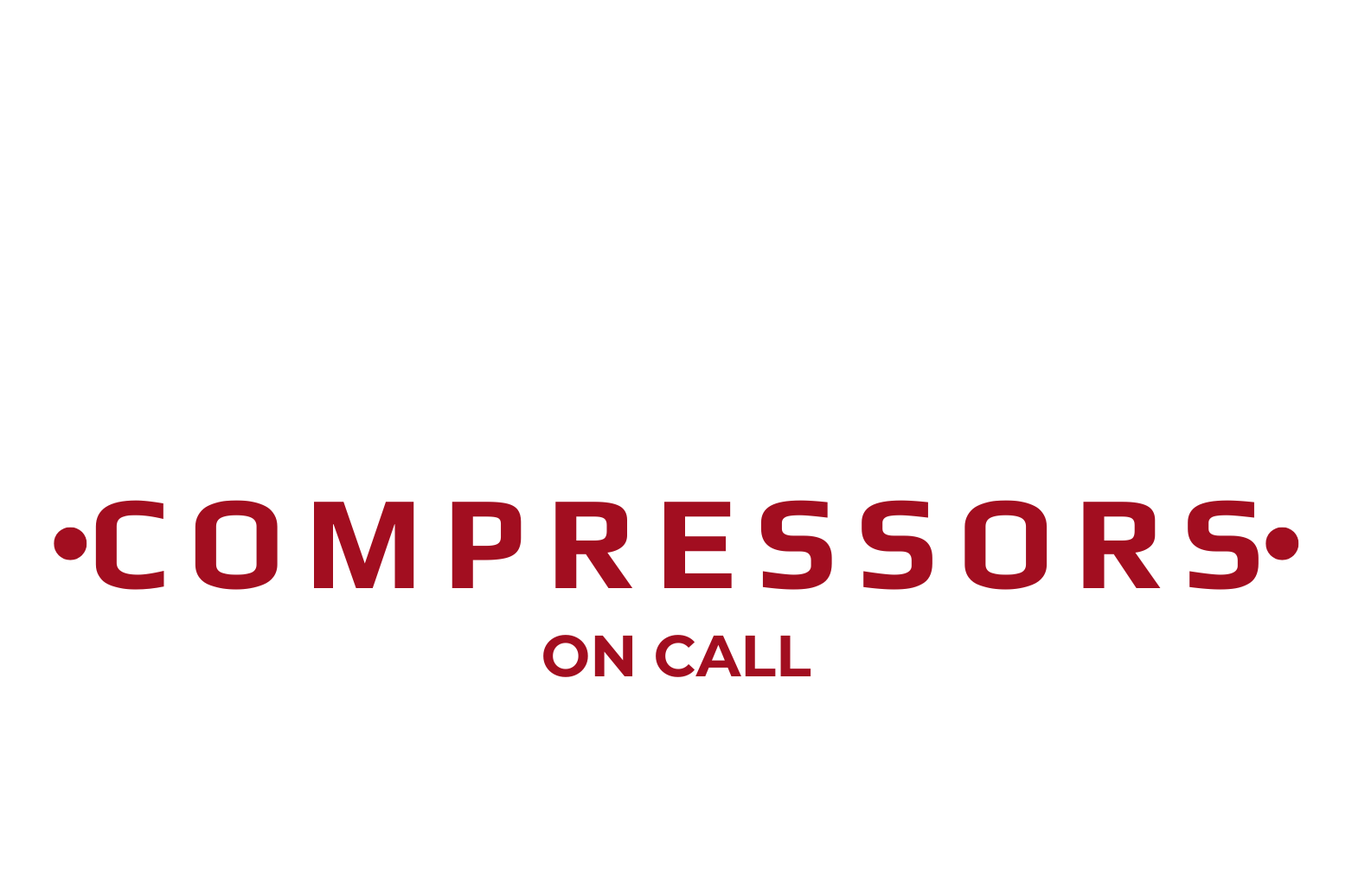 Technician performing maintenance on an industrial compressor